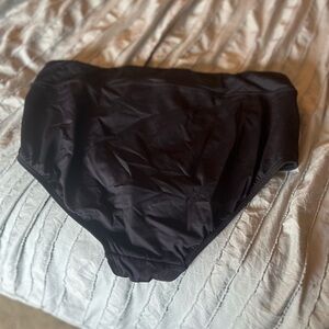 Women’s black bathingsuit Bottoms, size 16W